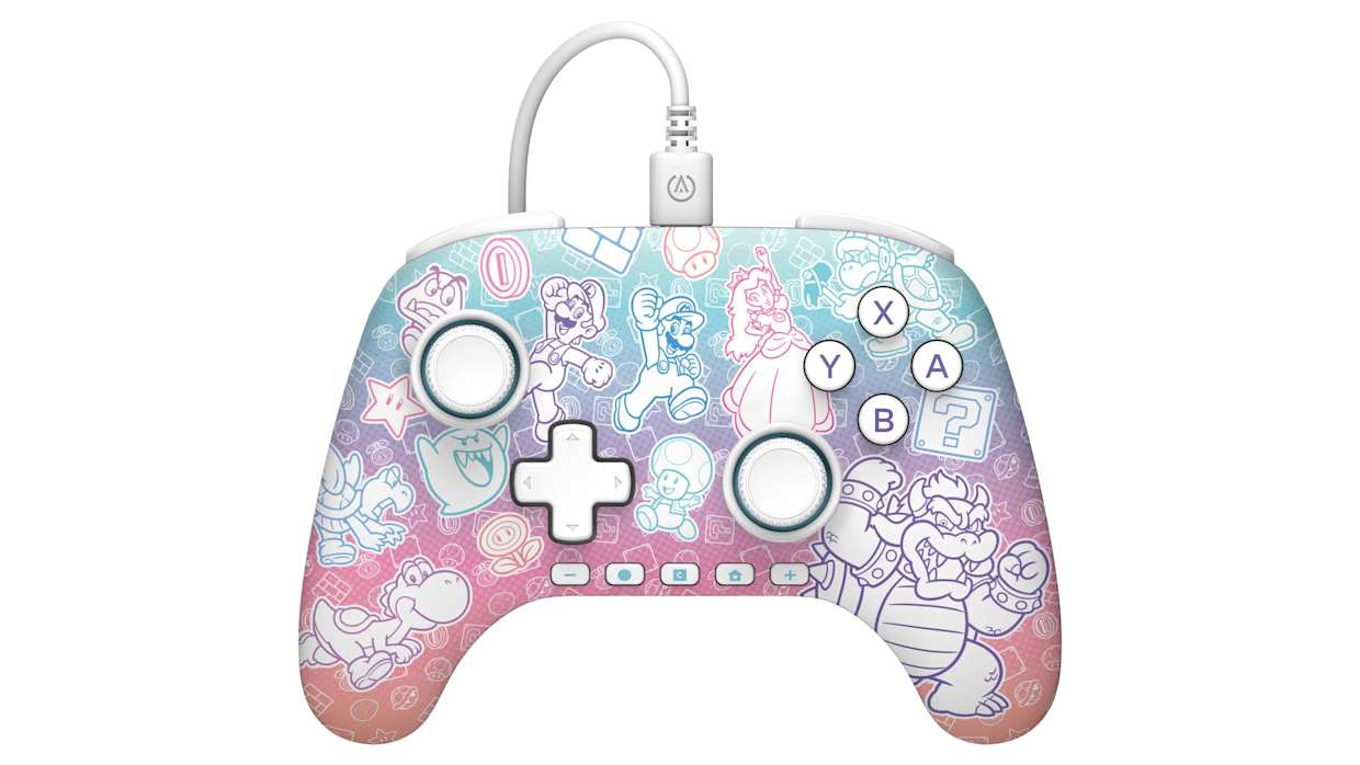 Advantage Wired Controller for Nintendo Switch™ 2 - Mushroom Kingdom 1